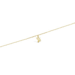 Chaine de cheville Pl or