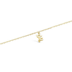 Chaine de cheville Pl or
