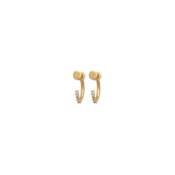 BOUCLES D'OREILLES MINI- CREOLES CONTOURS OREILLES