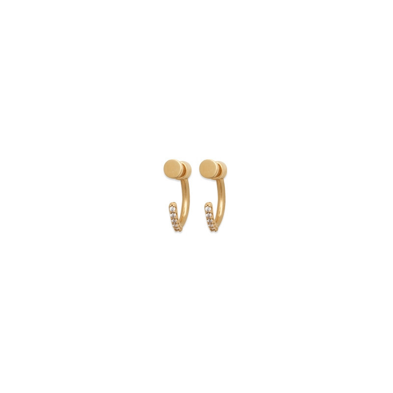 BOUCLES D'OREILLES MINI- CREOLES CONTOURS OREILLES