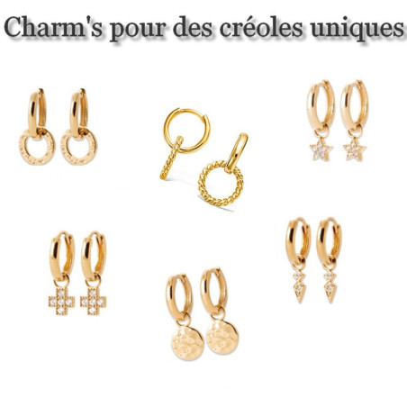 Charm's pour mini créoles