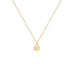 Pendentif Initiale gravée