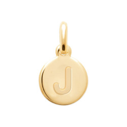 Pendentif Initiale gravée