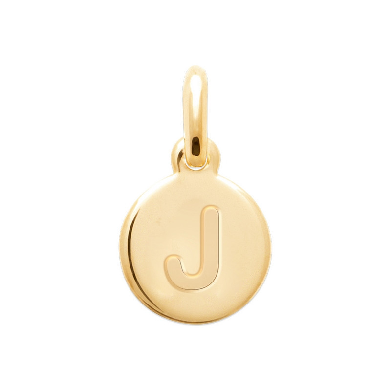 Pendentif Initiale gravée