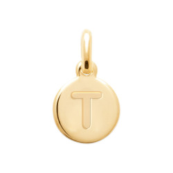 Pendentif Initiale gravée