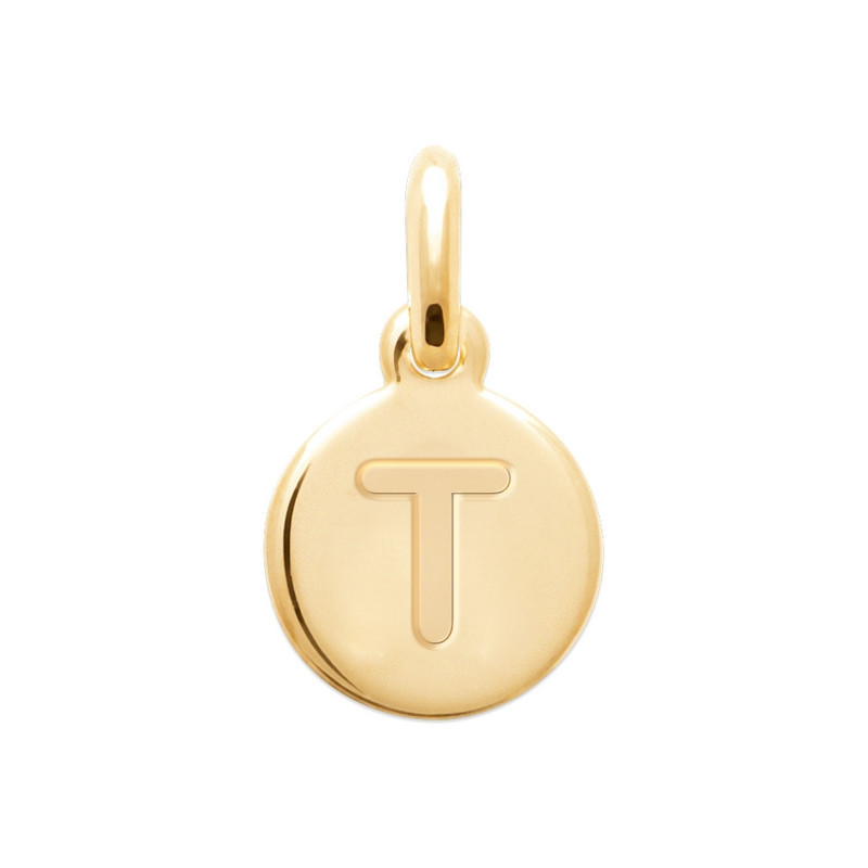 Pendentif Initiale gravée