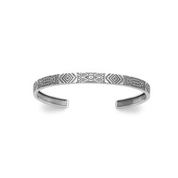 BRACELET HOMME JONC ARGENT