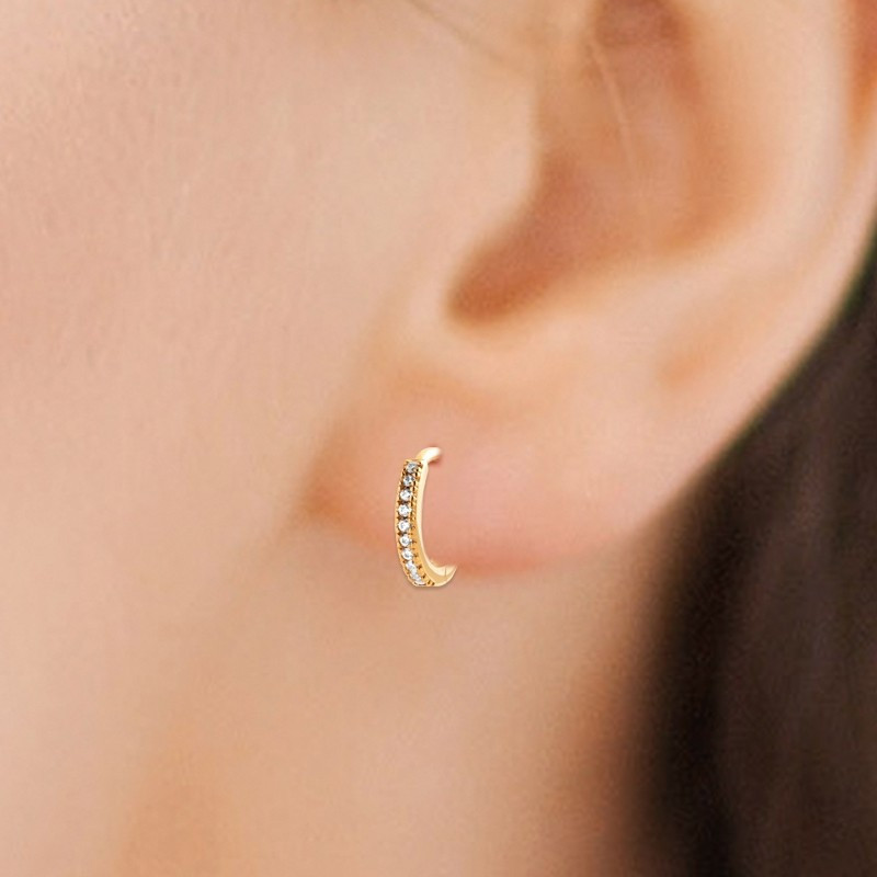 BOUCLES D'OREILLES MINI- CREOLES