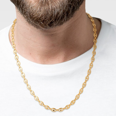 GRAIN DE CAFE PLAQUE OR