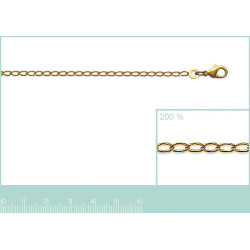 Chaine 2.20 mm Gourmette