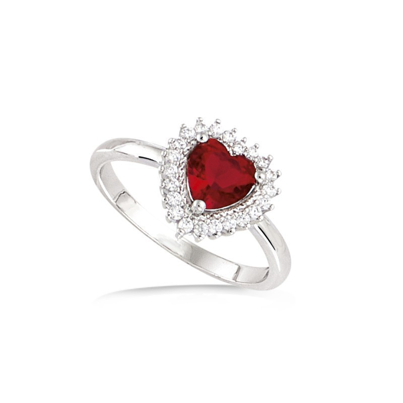 Bague-cœur-rubis-argent