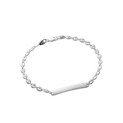 Bracelet Gourmette Grain De Café Discret et Raffiné