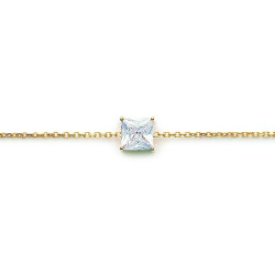 BRACELET PLAQUE OR OXYDE