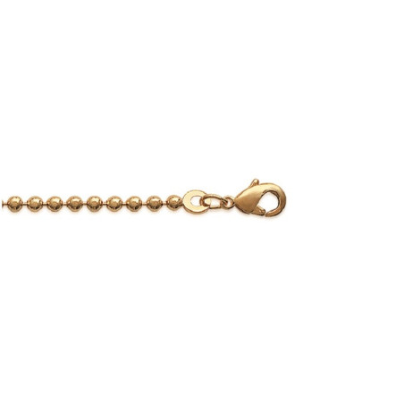 BRACELET BOULES PLAQUE OR