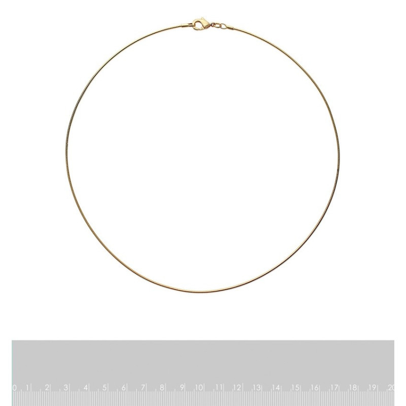 Chaine 1.1 mm câble rigide