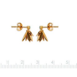 Boucles d'oreilles Plaqué or