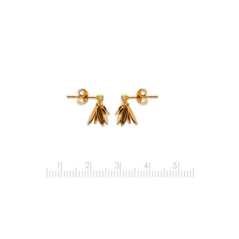 Boucles d'oreilles Plaqué or