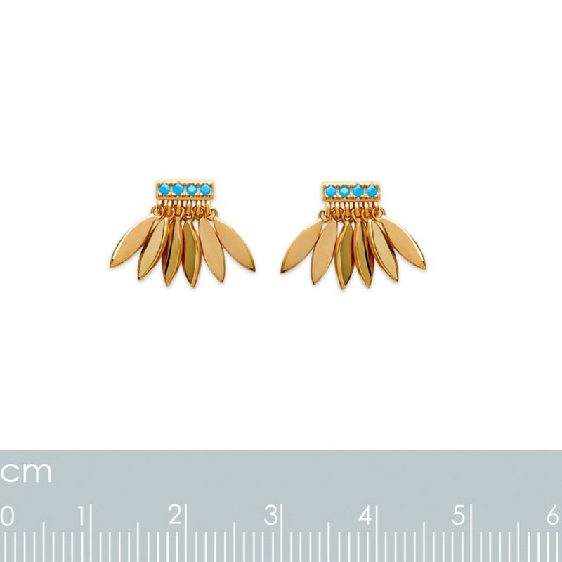 Boucles d'oreilles Plaqué or