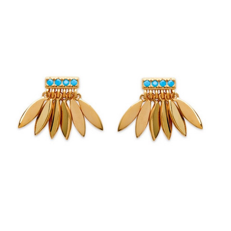 Boucles d'oreilles Plaqué or