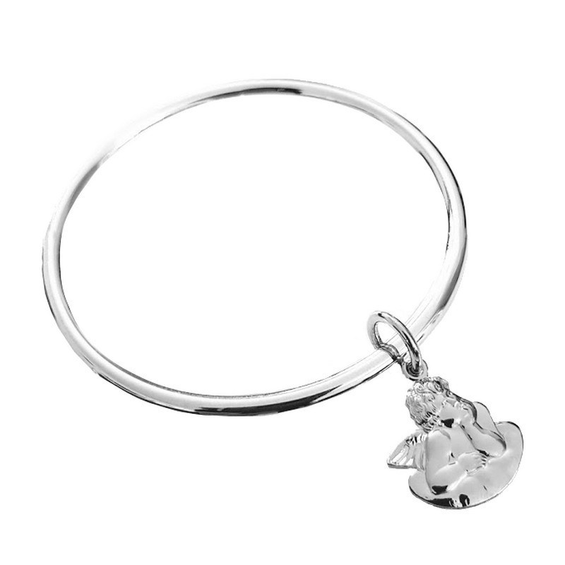 Bracelet jonc ange