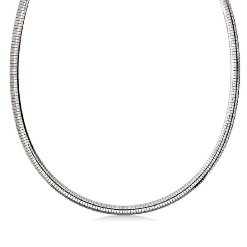 Superbe Grand Collier Sautoir Vintage 1,6 M Chaîne Nœud Argent - Bijou Rétro